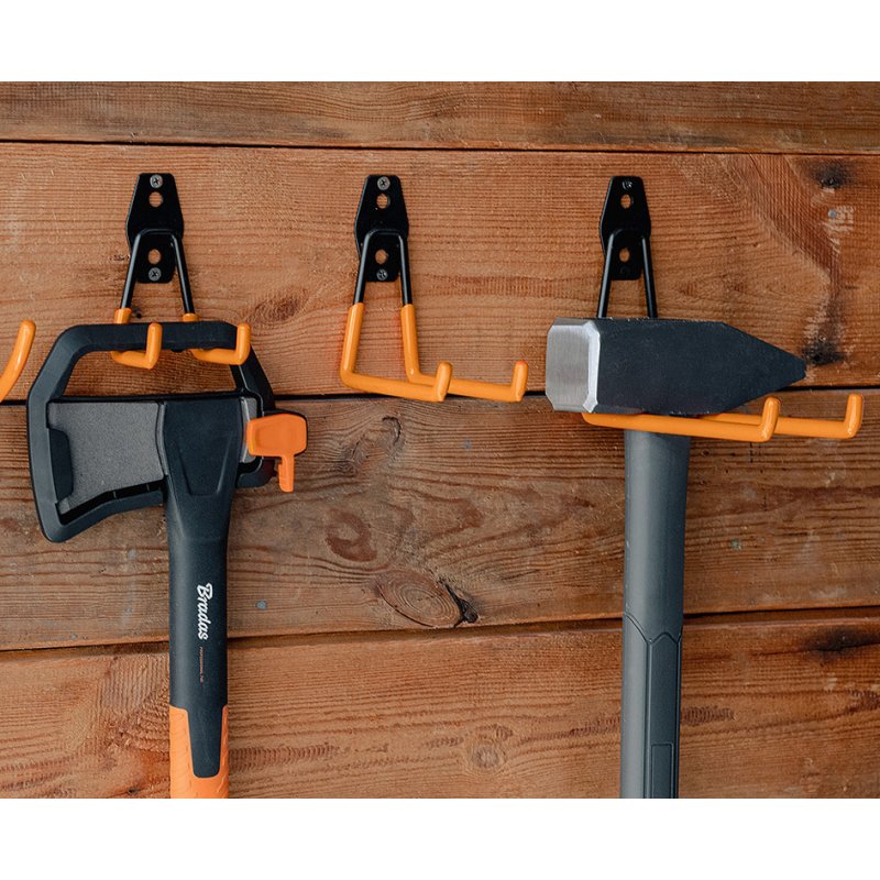 Bradas porte-outils, acier avec revêtement PVC, orange, max 10 kg