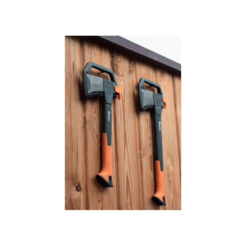 Bradas universele bijl AXT1000g, nylon steel 450 mm, zwart/oranje, 1000 g