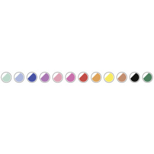 folia origamipapier Duo Uni, 12 basiskleuren, 130×130 mm, 96 vel