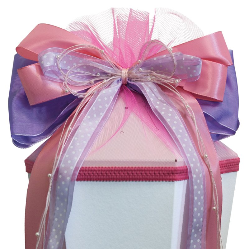 ROTH sangle d'épaule Fairy, rose/vert/blanc, 230×500 mm