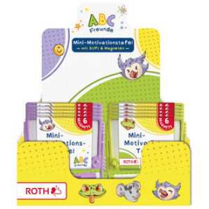 ROTH mini-motivatietafel ABC Vrienden, afwisbaar, 10 stuks