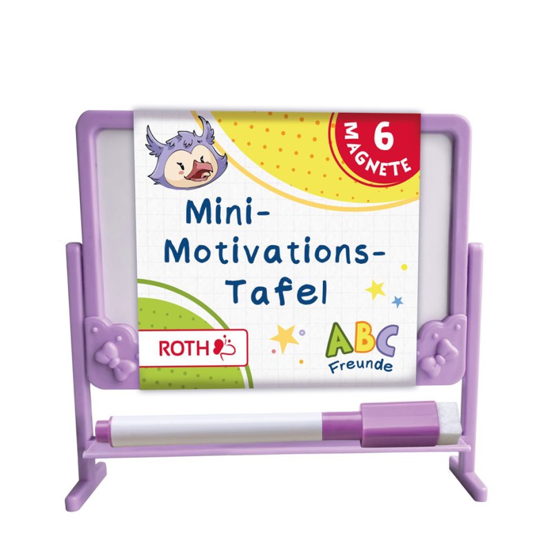 ROTH mini-motivatietafel ABC Vrienden, afwisbaar, 10 stuks