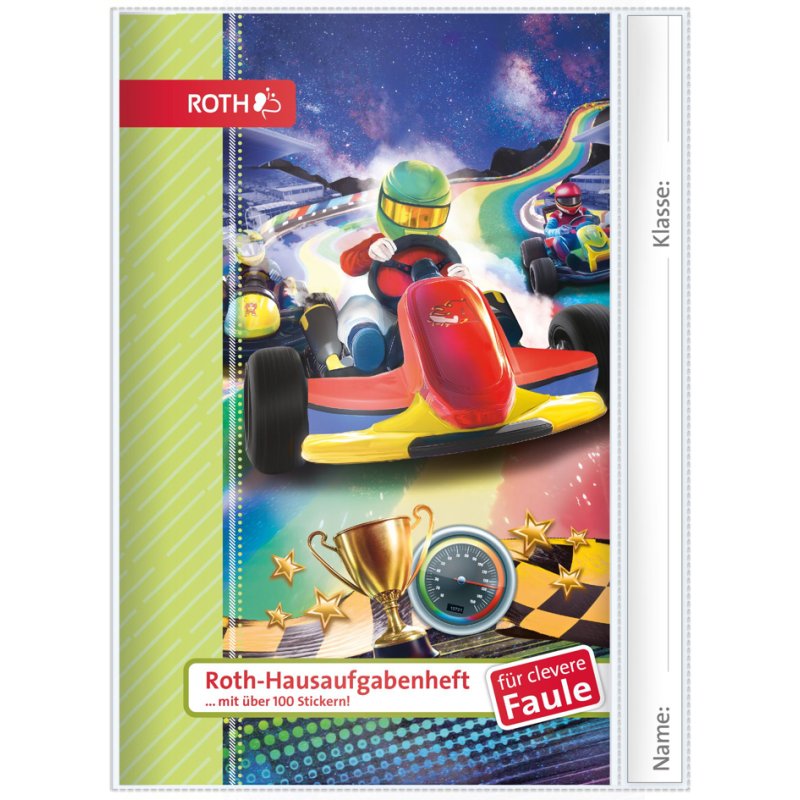 ROTH homework diary Kids Agentin Laura, DIN A5, 104 pages, with protective cover