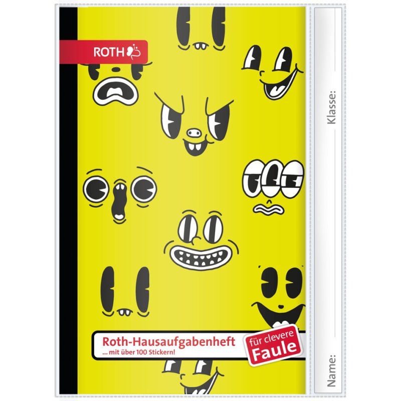 ROTH homework planner Teens Retro Music, A5, 104 pages