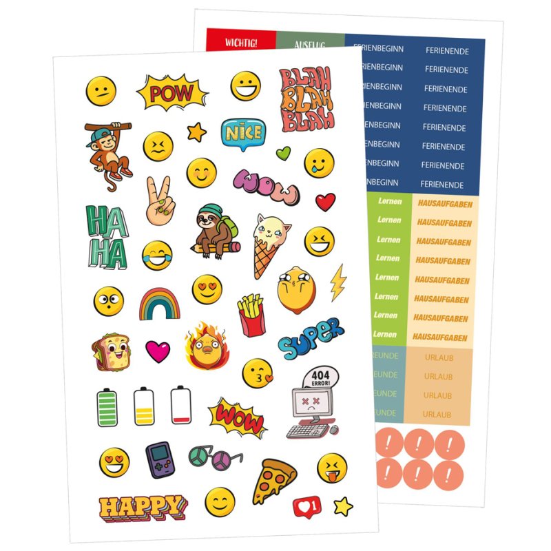 ROTH homework planner Teens Retro Music, A5, 104 pages