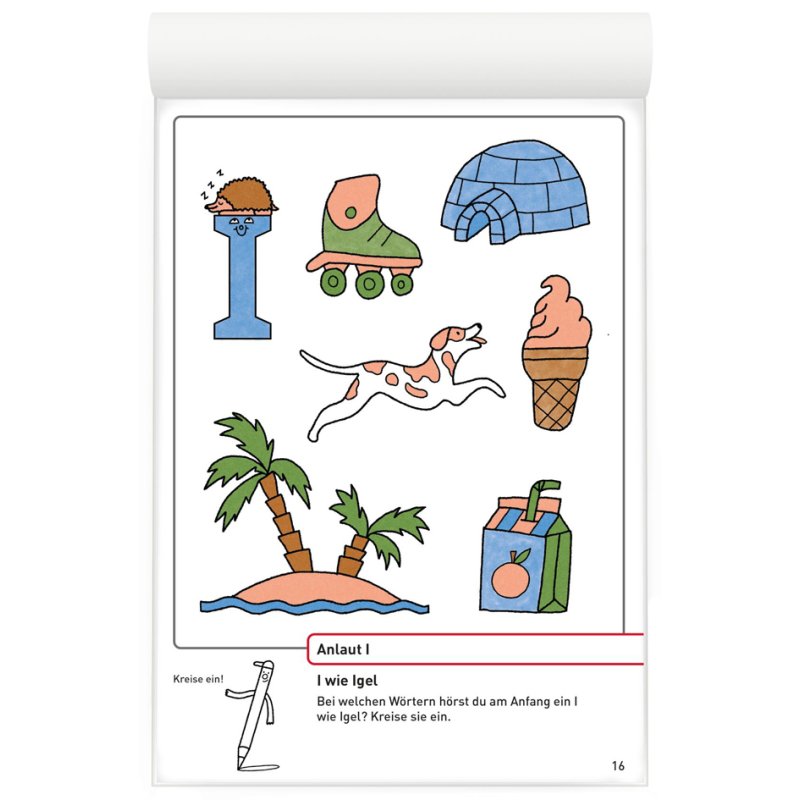 ROTH pre-school workbook First Maths, A5, 64 pages, from 5 years
