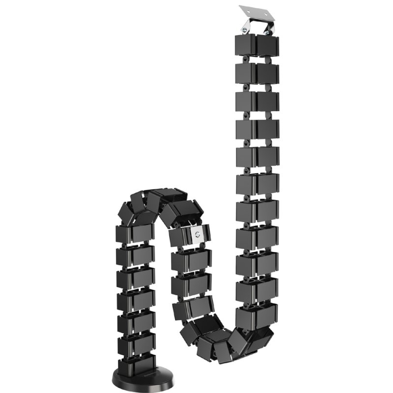 Fellowes cable management CableSpine, white, ABS plastic + metal, 31 segments