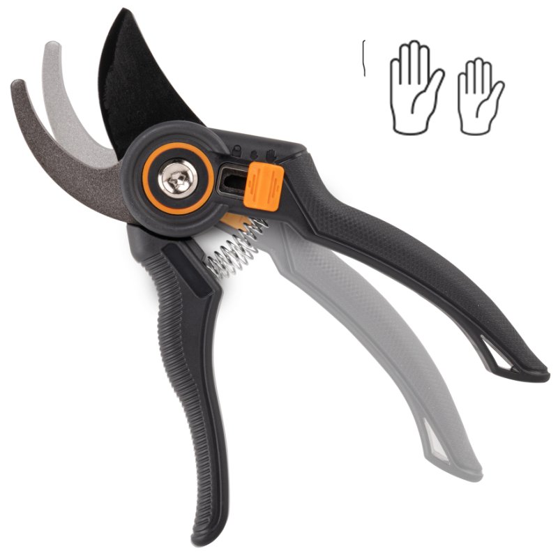 Bradas sécateur V-SERIES, bypass, acier SK5 avec revêtement PTFE, capacité de coupe 20 mm