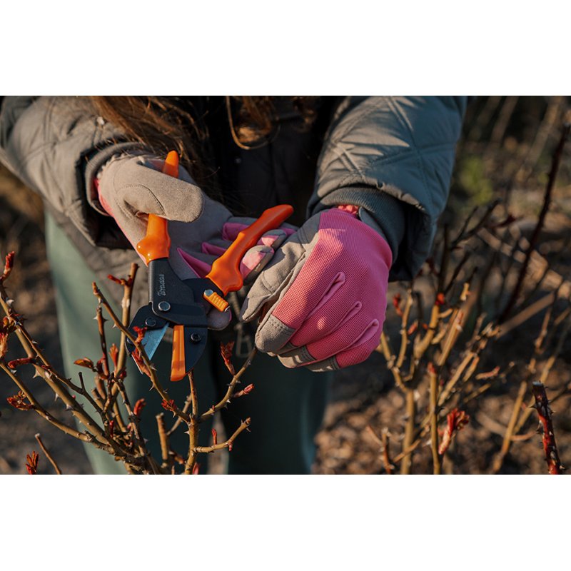 Bradas garden shears V-SERIES, replaceable blade, orange, 180 mm