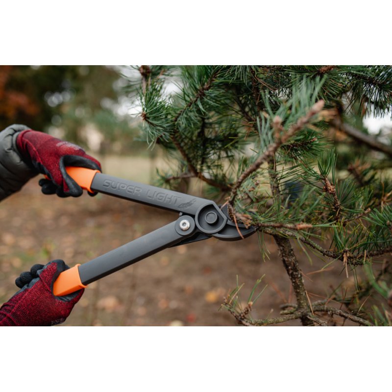 Bradas takschaar SUP, antraciet/oranje, max 25 mm snijcapaciteit, 400 mm