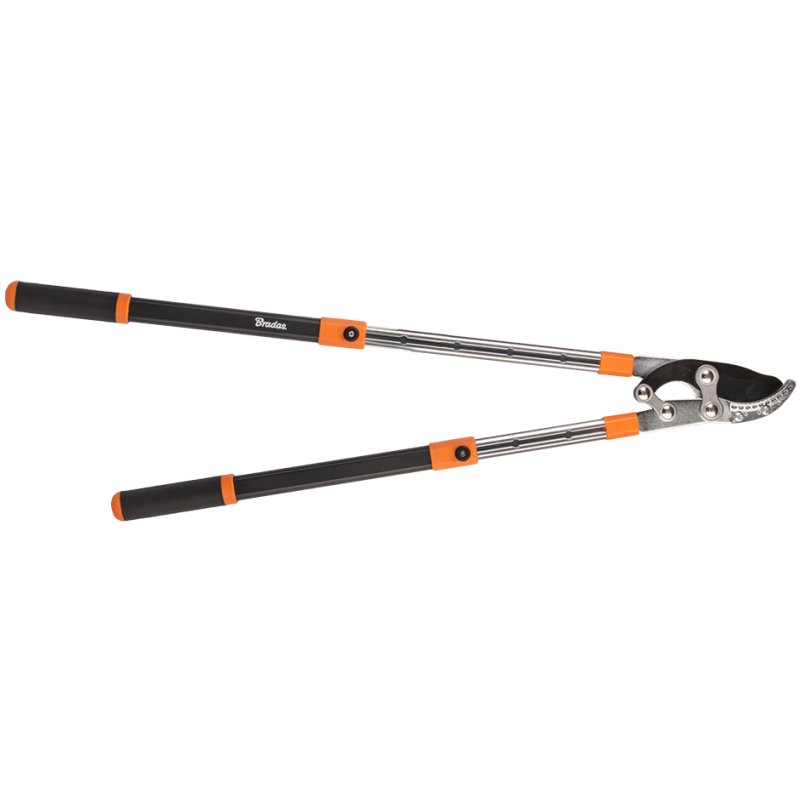 Bradas sécateur télescopique, anthracite/orange, max 50 mm, 690-1040 mm