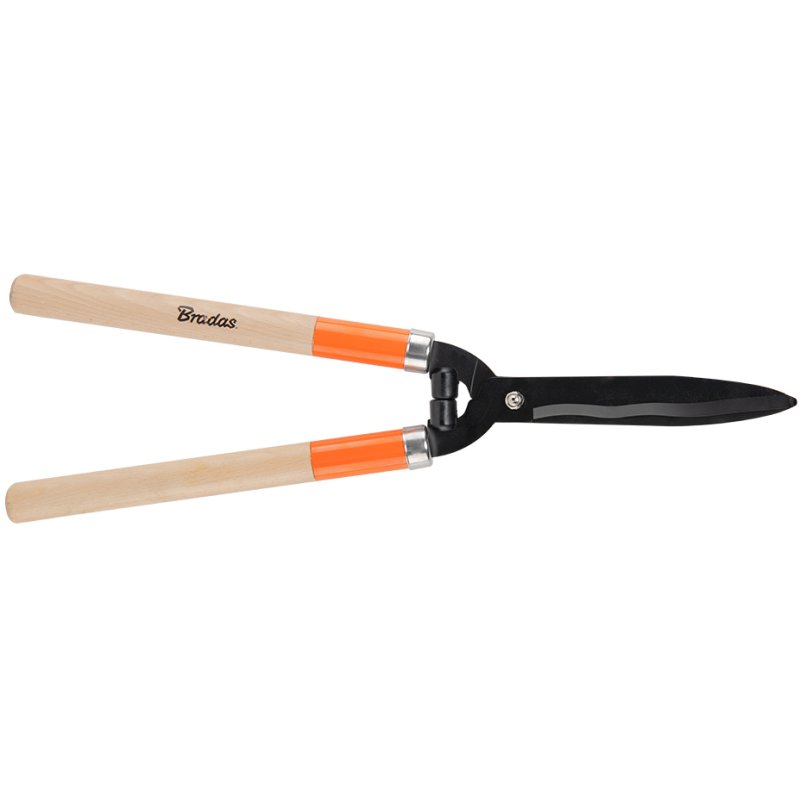 Bradas sécateur à haies V-SERIES WOOD, acier SK5, 600 mm, poignées en bois