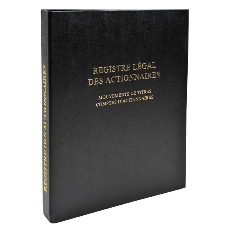 EXACOMPTA registre piqûre 944D, registre des actionnaires, juridique