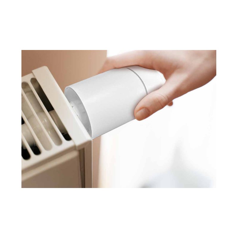 LogiLink Wi-Fi Smart Zigbee thermostatic valve, white, 30 m range