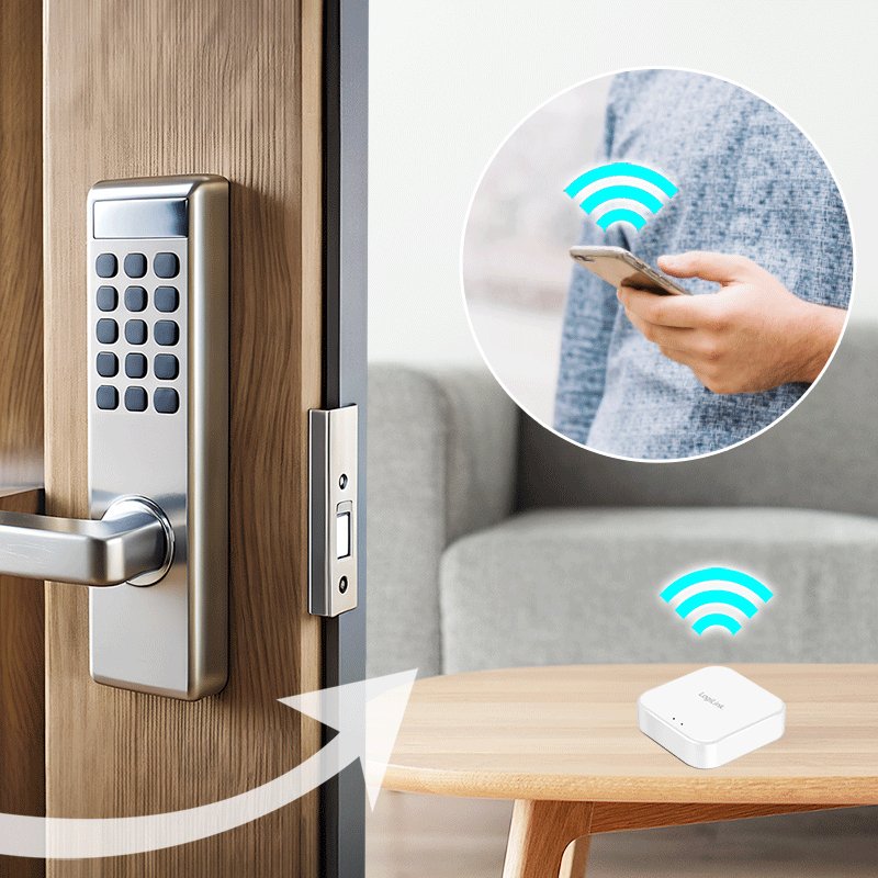 LogiLink Wi-Fi Smart Zigbee Gateway, white, USB-C DC 5V