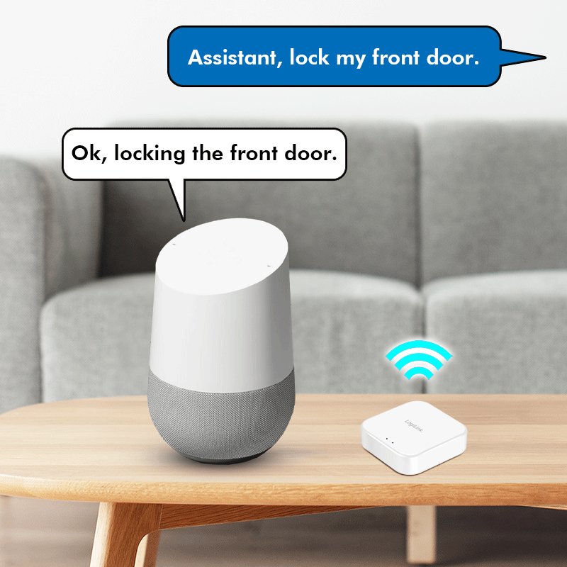 LogiLink Wi-Fi Smart Zigbee Gateway, white, USB-C DC 5V
