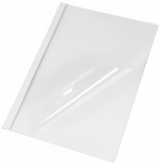 pavo thermobindmappen, glanzend karton, transparant PVC voorblad, 81-100 vel, 100 stuks