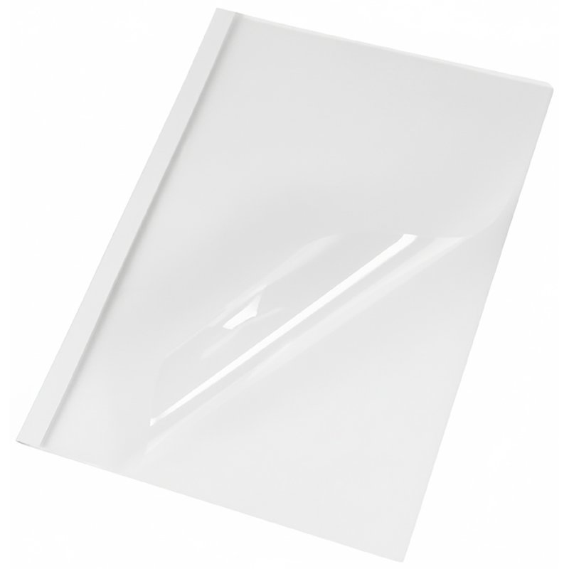 pavo Chemises thermiques A4, blanc, 4 mm, 100 pcs