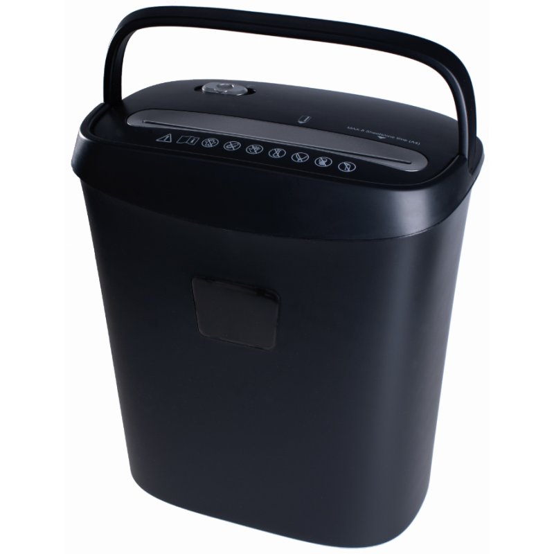 pavo papiervernietiger Crosscut 7, 7 vel A4, 15 liter, zwart