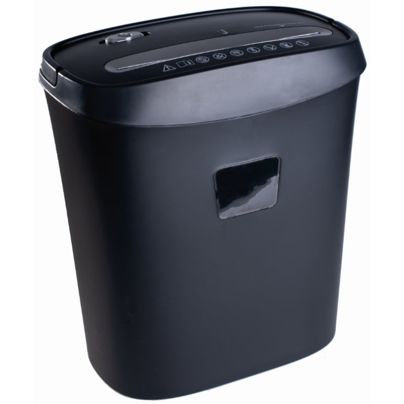 pavo papiervernietiger Crosscut 7, 7 vel A4, 15 liter, zwart