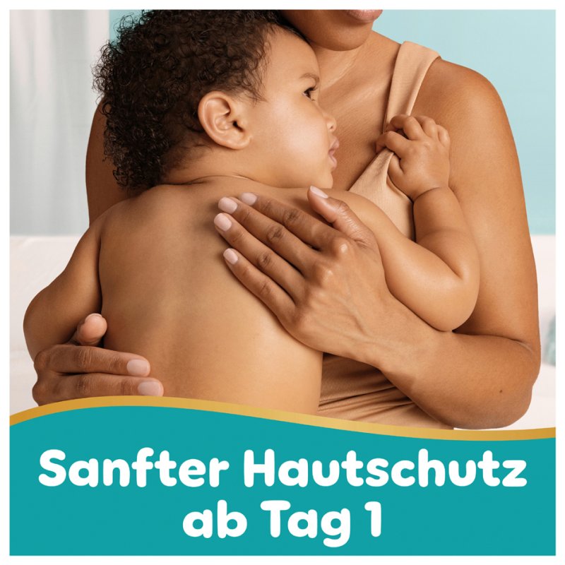Pampers babydoekjes aqua soft touch, 99% water, 3×48 stuks