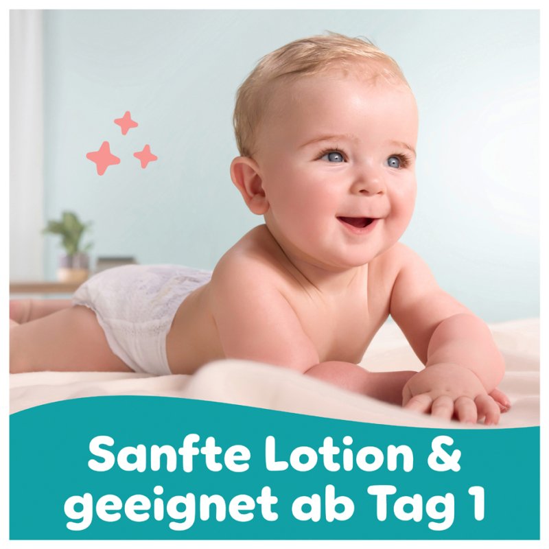 Pampers vochtige doekjes sensitive, travelpack, 80 stuks