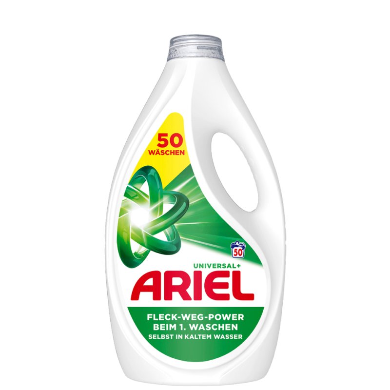 ARIEL lessive liquide Universal+, 2,25 litre, 50 lavages