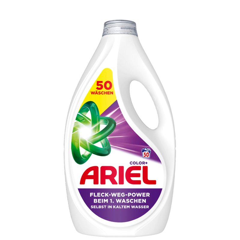 ARIEL lessive liquide Color+, 2,25 litre, 50 lavages