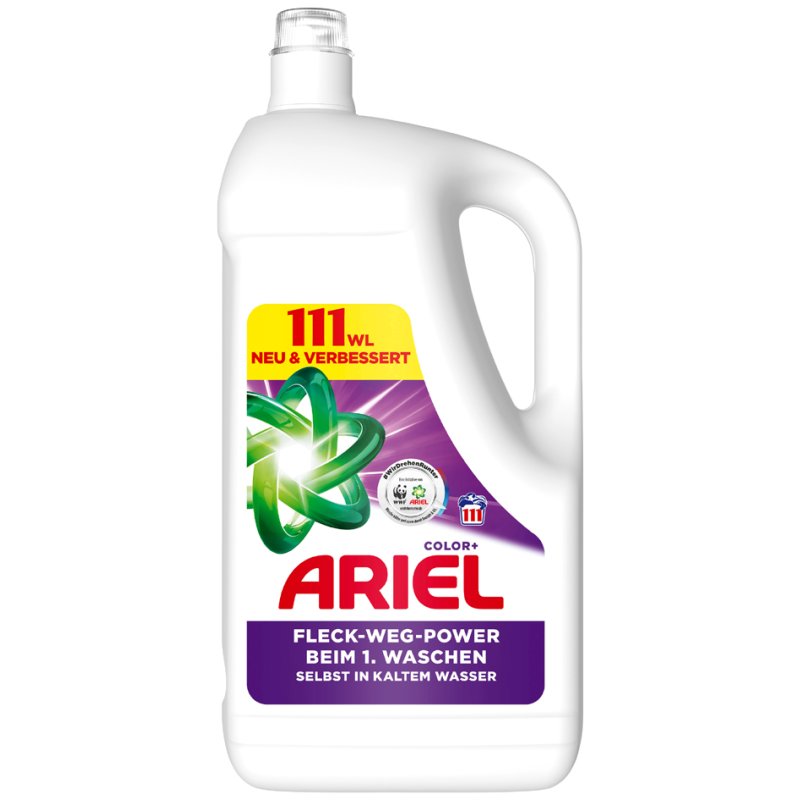 ARIEL lessive liquide Color+, 2,25 litre, 50 lavages