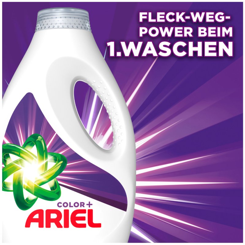 ARIEL lessive liquide Color+, 2,25 litre, 50 lavages