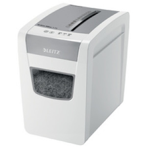 LEITZ papiervernietiger IQ Office S Slim, micro-cut, 12 blad, P-4