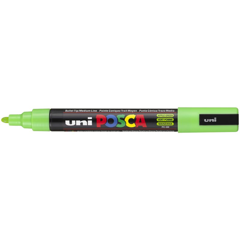 POSCA marqueur pigmenté PC-5M JP, rond, jaune paille, 1,8-2,5 mm