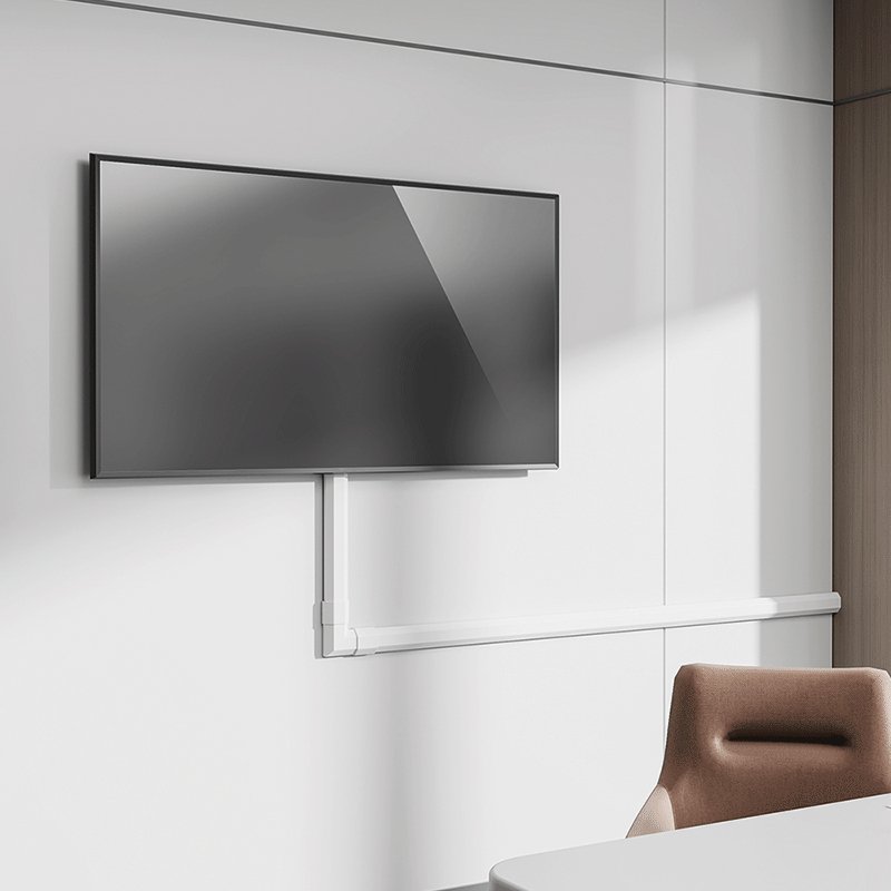 LogiLink goulotte de câbles, aluminium, blanc, 1100 mm