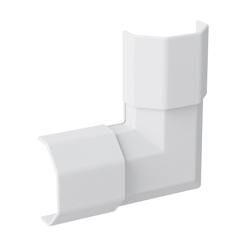 LogiLink goulotte de câbles, aluminium, blanc, 1100 mm