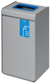 DURABLE afvalverzamelaar DURASORT Glas, 55 liter, grijs/groen