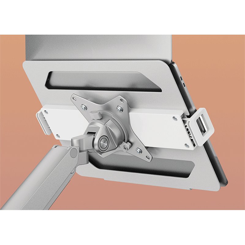 LogiLink support pour ordinateur portable BP0212, 11,6-17,3 pouces, VESA 75×75 mm, argent