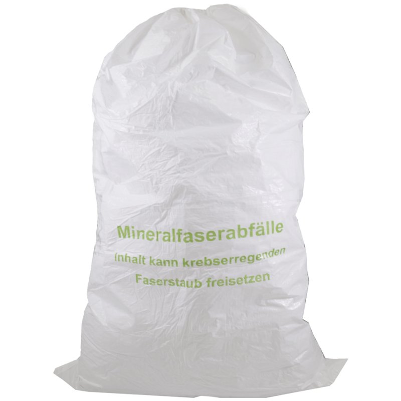 dm-folien KMF waste bag, 1400×2200 mm, white, 700 litres