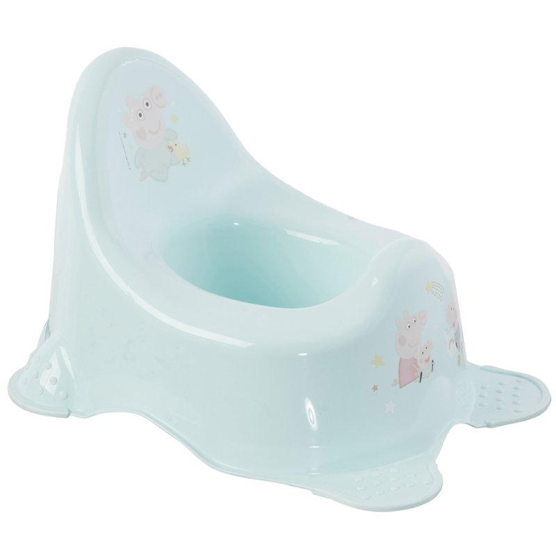 keeeper Adam Peppa Pig baby potty, aquamarine, non-slip feet, 38×27×23.5 cm