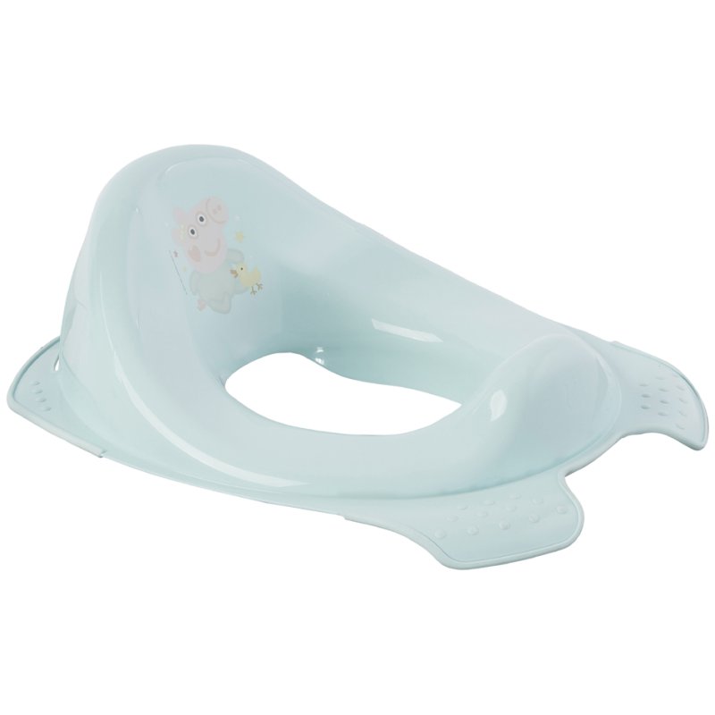 keeeper Ewa Peppa Pig children's toilet seat, aquamarine, with splash guard