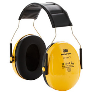 3M Peltor gehoorbescherming Optime H510AC, geel/zwart, 27 dB