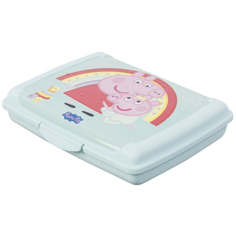 keeeper Carla Peppa lunch box mini, aquamarine, 0.5 L