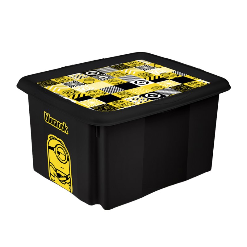 keeeper Karolina Minions boîte de rangement, 15 litres, jaune, 380×295×205 mm