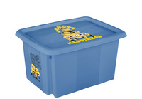 keeeper Karolina Min opbergbox, draaibaar, 24 liter, lichtblauw