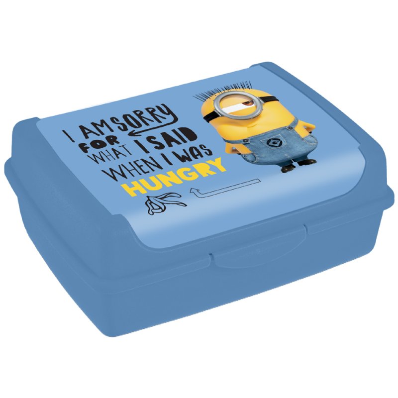 keeeper Carla Minion boîte à pain midi, PP, 1,0 L, noir