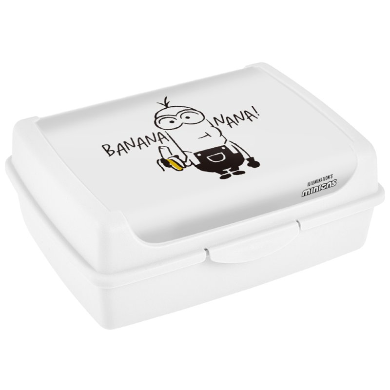 keeeper Carla Minion boîte à pain midi, PP, 1,0 L, noir