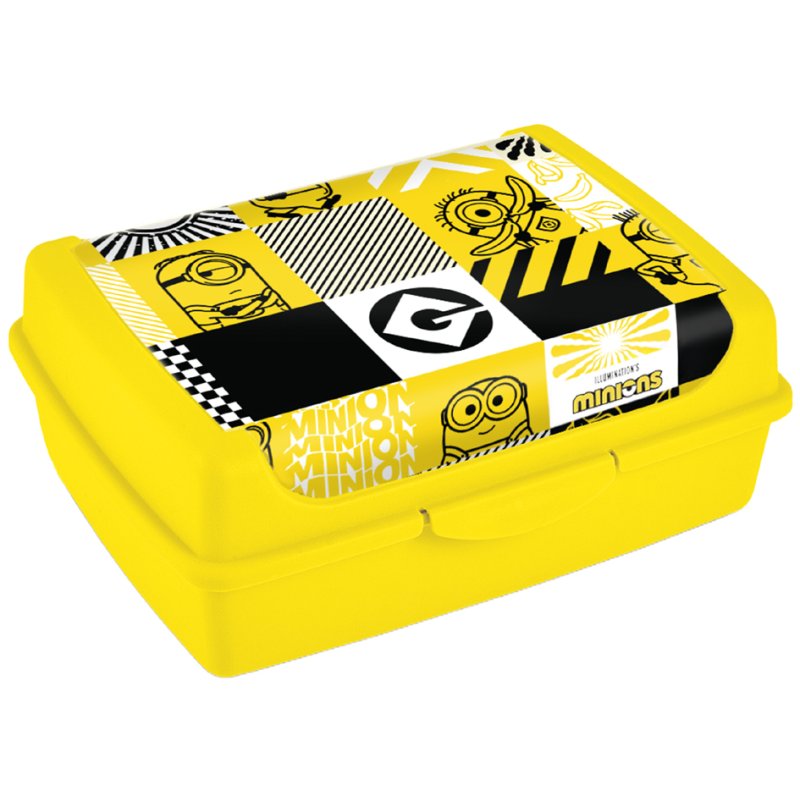 keeeper Carla Minion boîte à pain midi, PP, 1,0 L, noir