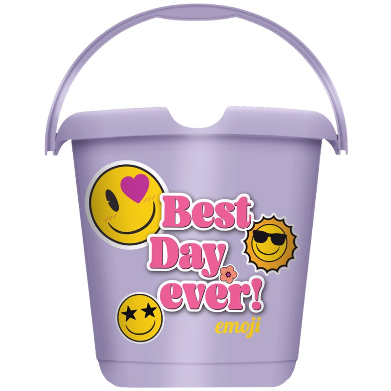 keeeper Ilvie Emoji seau de nettoyage, 10 litres, soft purple, PP
