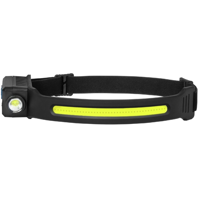 ANSMANN hoofdlamp H, zwart, met sensor, oplaadbaar