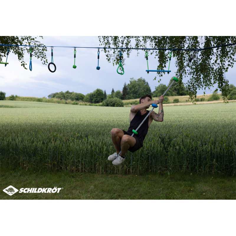 SCHILDKRÖT Jungle Rope corde d'escalade, 2,5 m, 26 mm diamètre, capacité 120 kg
