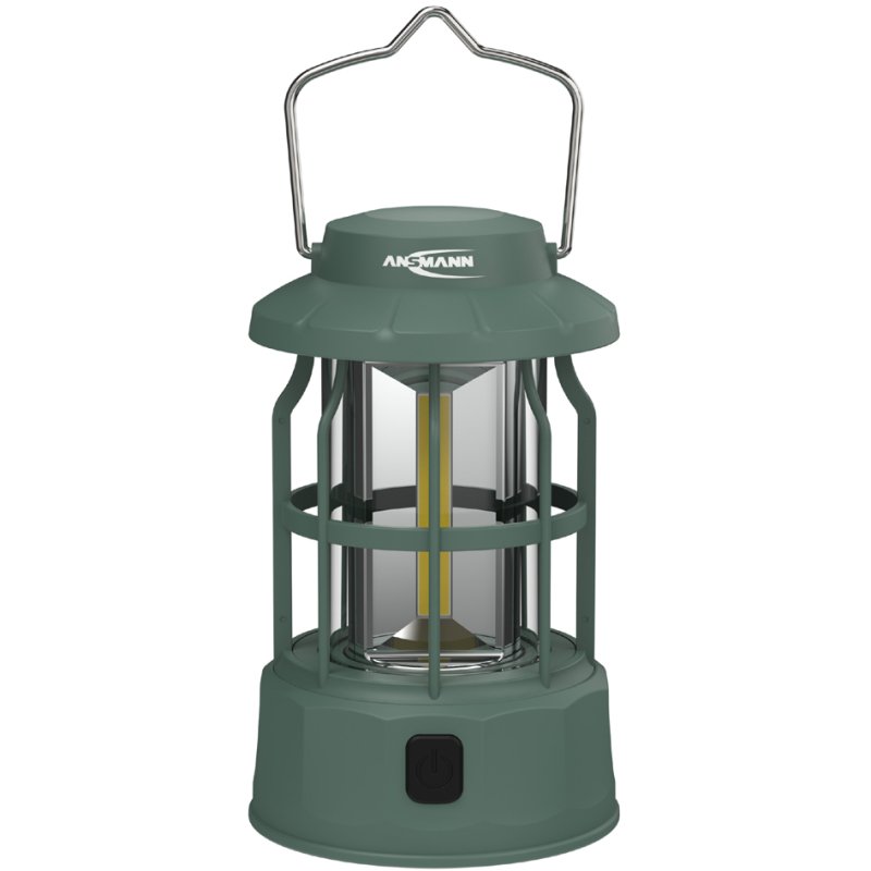 ANSMANN campinglamp CL270B, 270 lumen, blauwgroen, incl. 3 AA batterijen